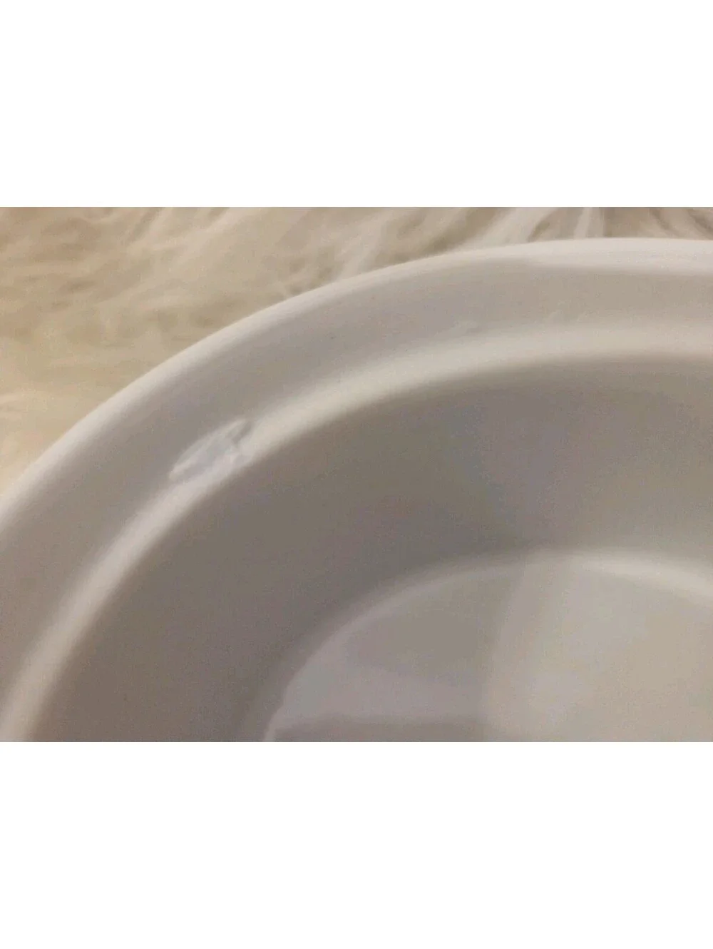Bistro Blanc White Ceramic Duck Casserole Microwave And Dishwasher Safe